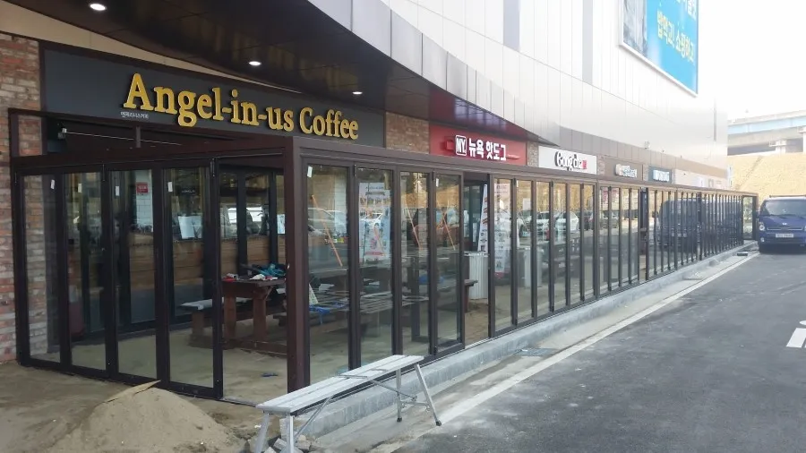 상가/카페 프리미엄 폴딩도어 시공사례